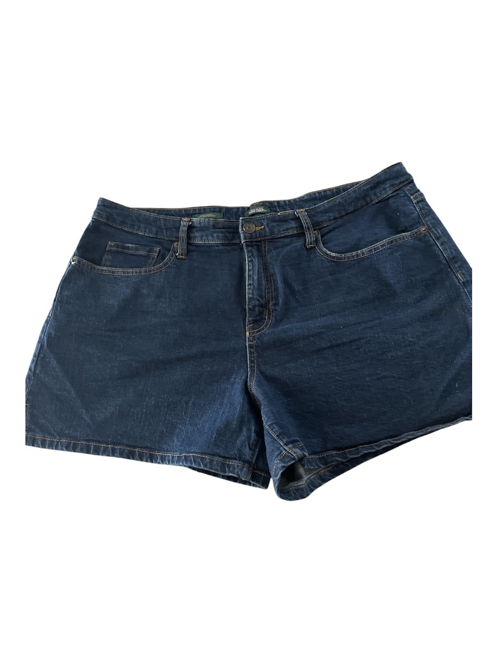 wild fable Dark Blue High-Rise Denim Shorts